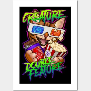 Creature Double Feature Posters and Art